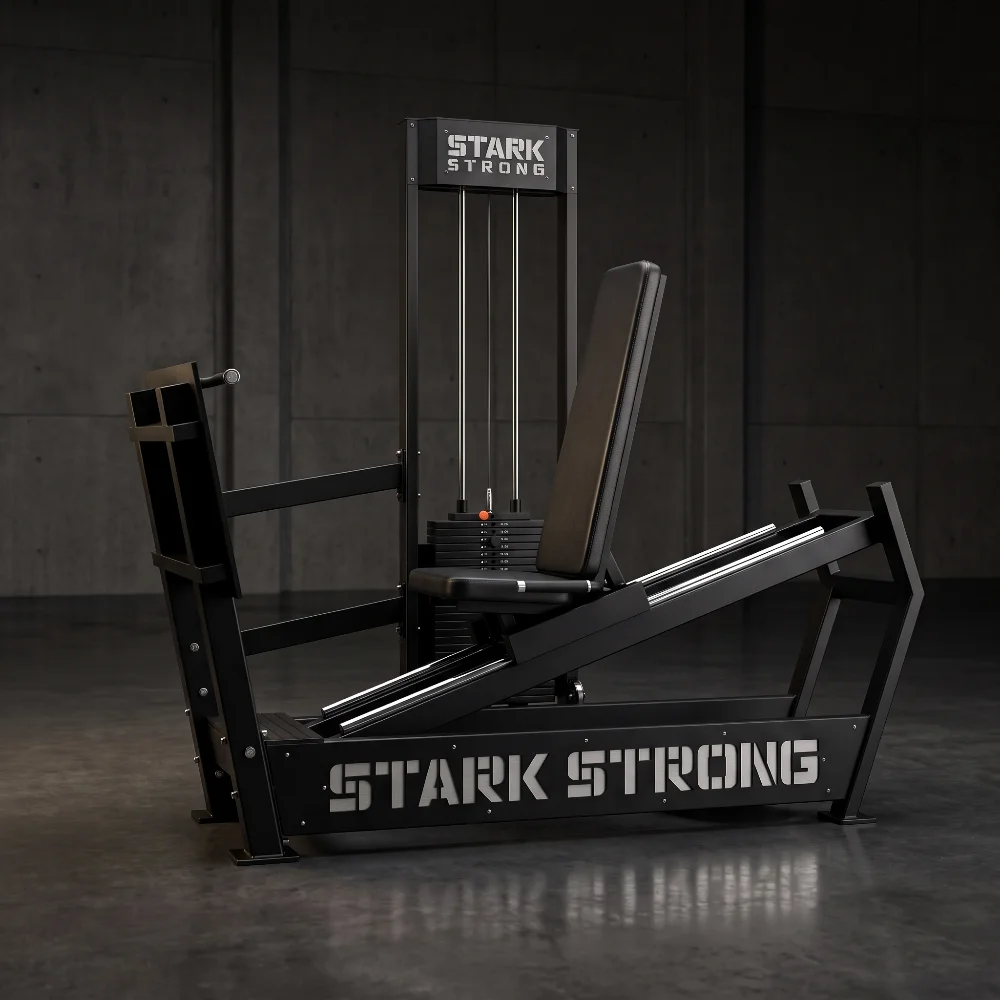 LEG PRESS 180º COM CARGA Stark Strong